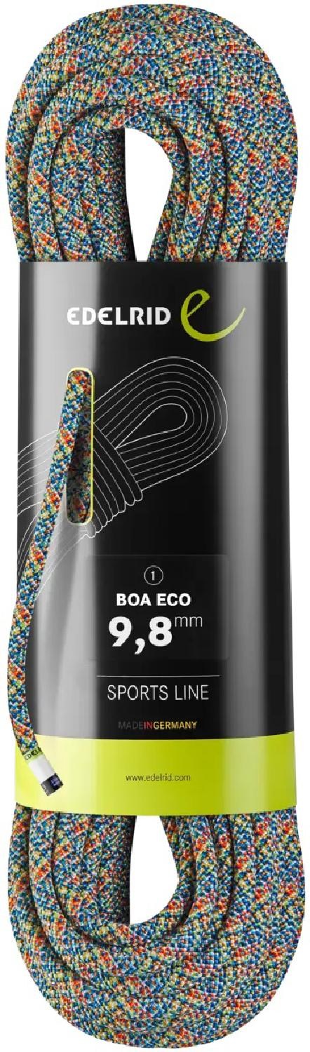 Boa Eco 9,8 мм несухая веревка Edelrid, мультиколор