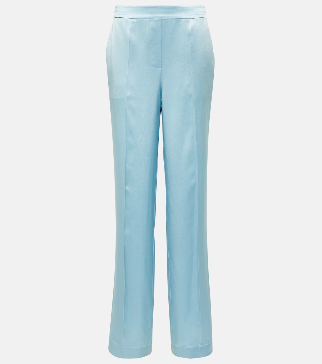 Прямые брюки tova из шелкового атласа Joseph, синий жакет joubert из шелкового атласа joseph бежевый