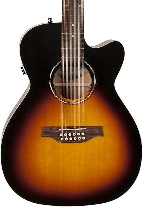 цена Акустическая гитара Seagull S12 Concert Hall Cutaway Spruce Sunburst GT EQ Acoustic/Electric Guitar(New)