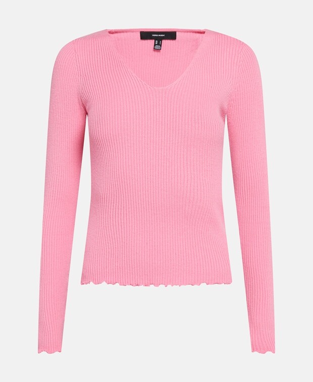 

Вязаный джемпер Vero Moda, розовый