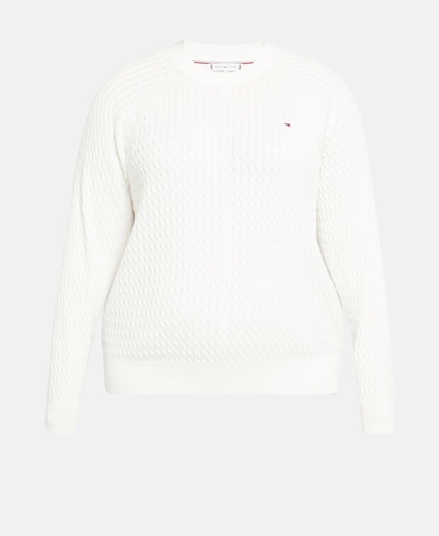 

Джемпер с длинными рукавами Tommy Hilfiger Curve, экрю