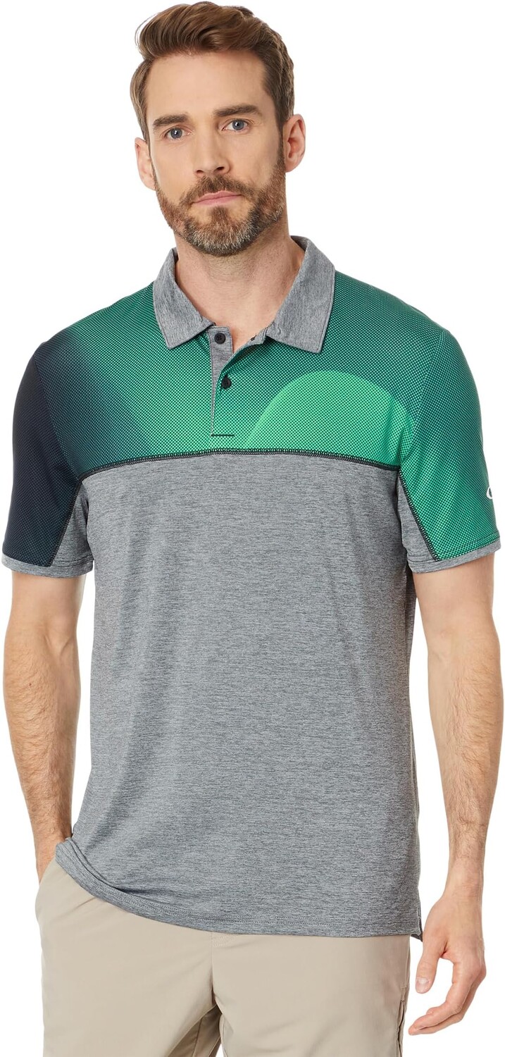 

Рубашка-поло Sand Block Polo Oakley, цвет Virulent Green