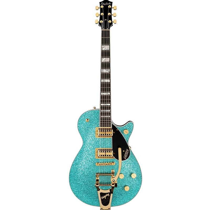 

Электрогитара Gretsch G6229TG PE LTD Jet BT Ocean Turquoise Sparkle With Case, Limited Edition Electric Guitar