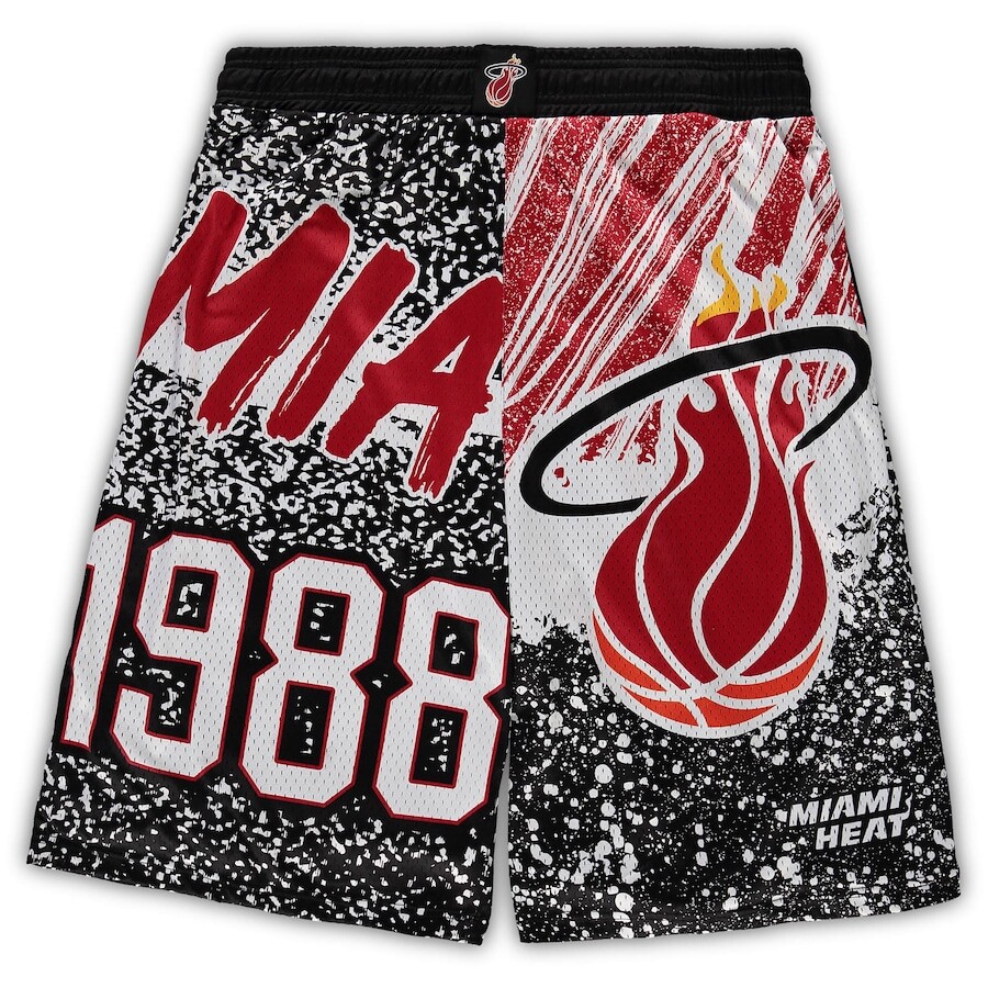

Шорты Mitchell & Ness Miami Heat, черный