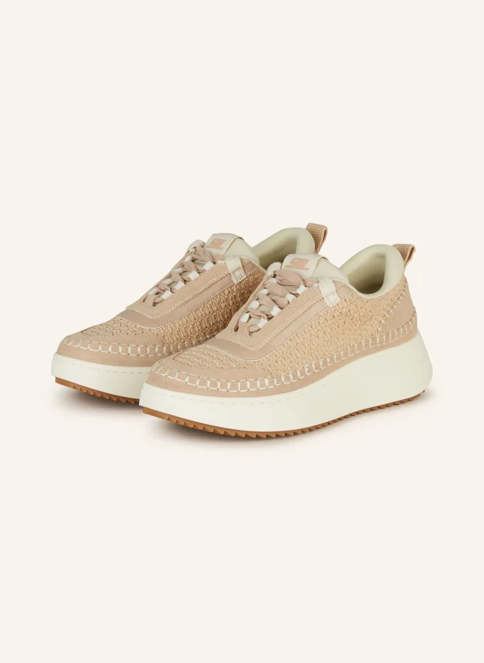 

Кроссовки на платформе Steve Madden, бежевый