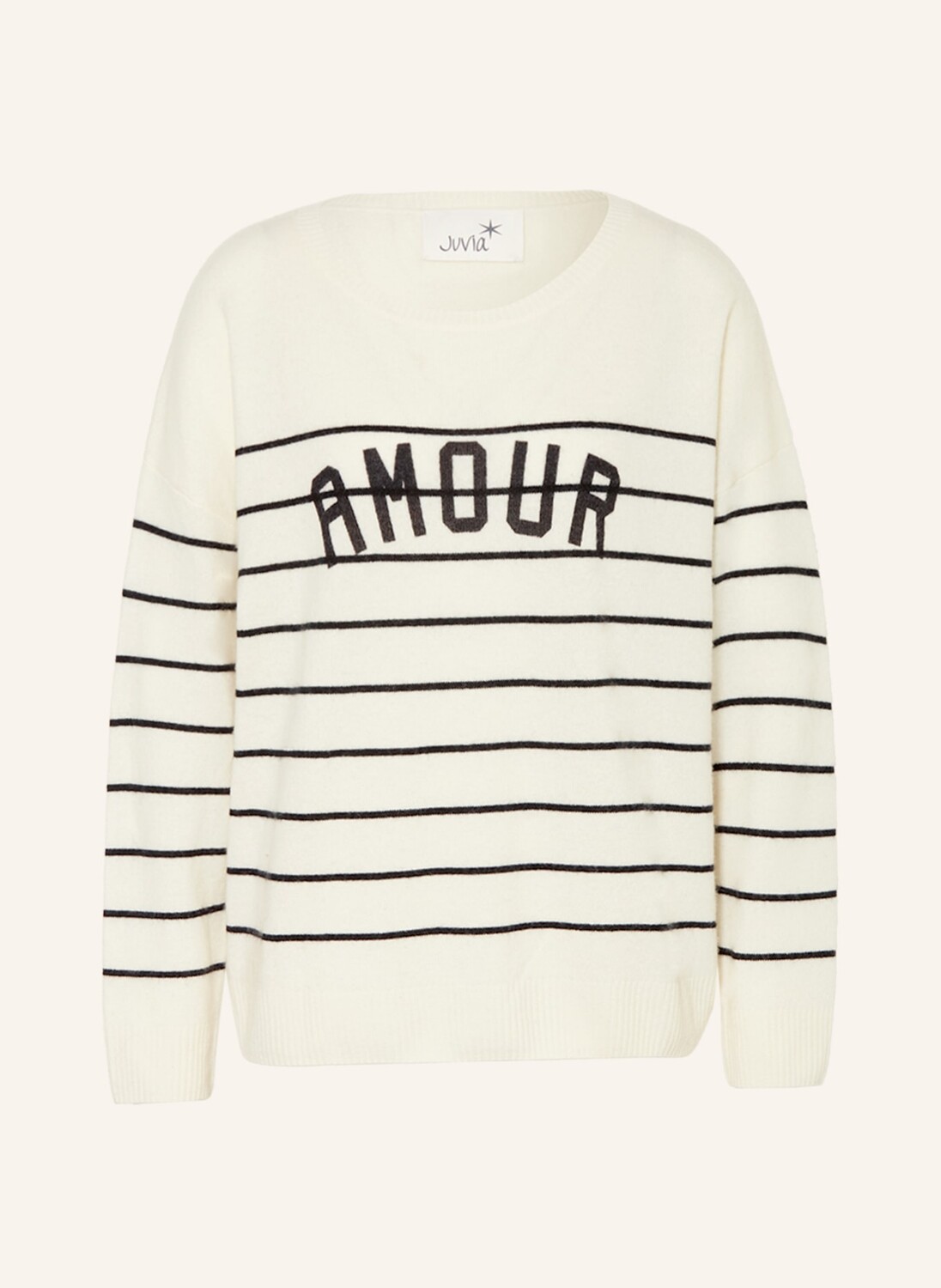 

Свитер Juvia MARLENE aus Merinowolle und mit Cashmere, кремовый, Бежевый