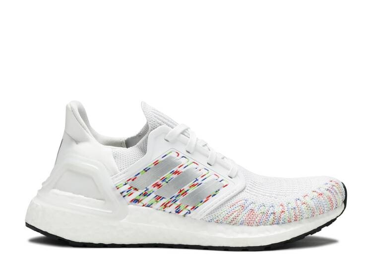 

Кроссовки Adidas WMNS ULTRABOOST 20 'WHITE MULTICOLOR', белый