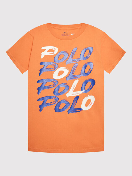 

Футболка стандартного кроя Polo Ralph Lauren, оранжевый