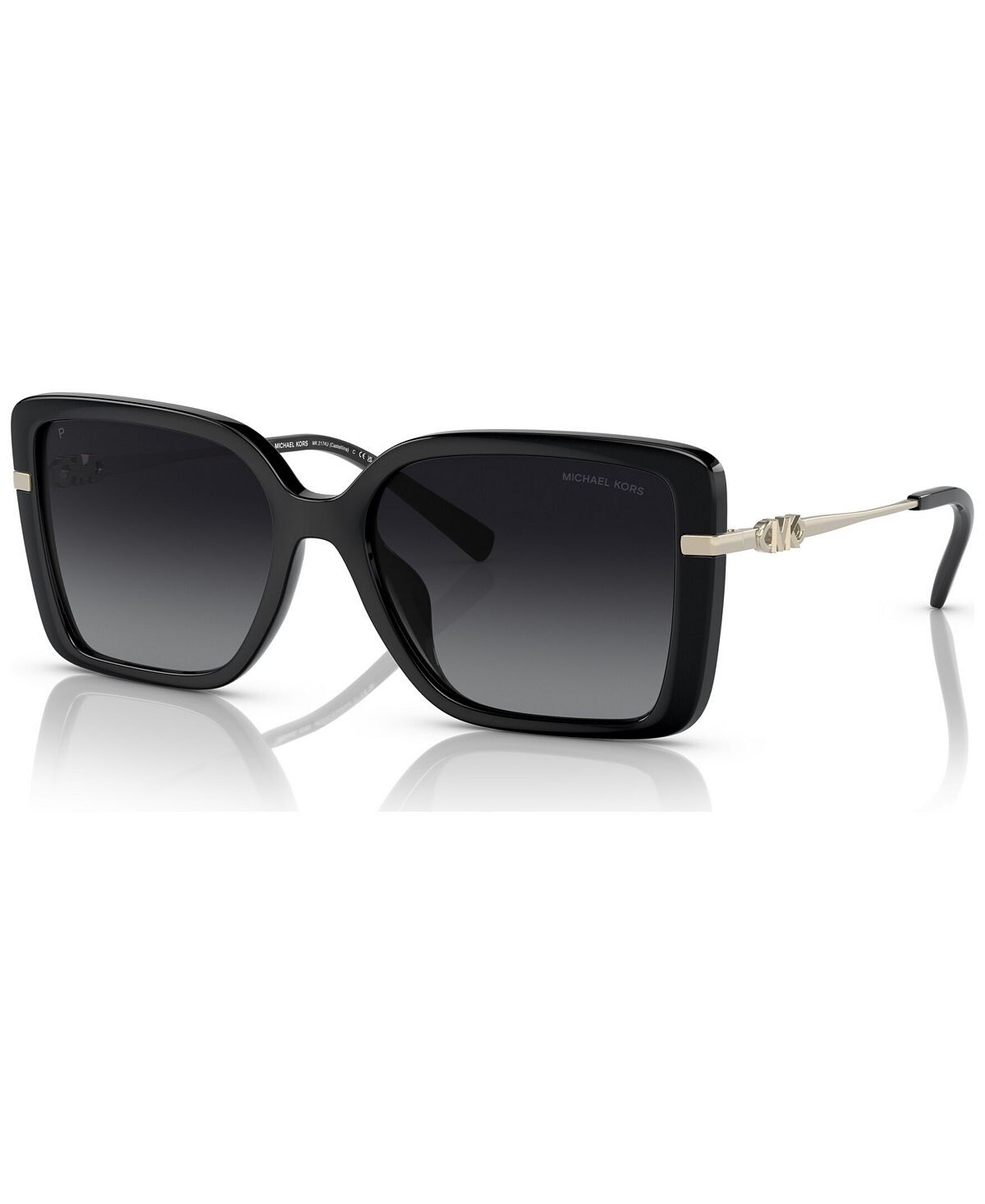 

Женские поляризованные солнцезащитные очки, Castellina Michael Kors, черный