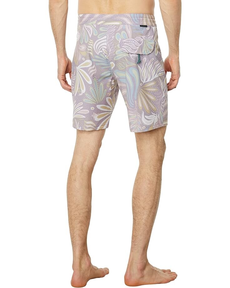 

Шорты для плавания VISSLA Jungle Nights 17.5" Boardshorts, цвет Clay