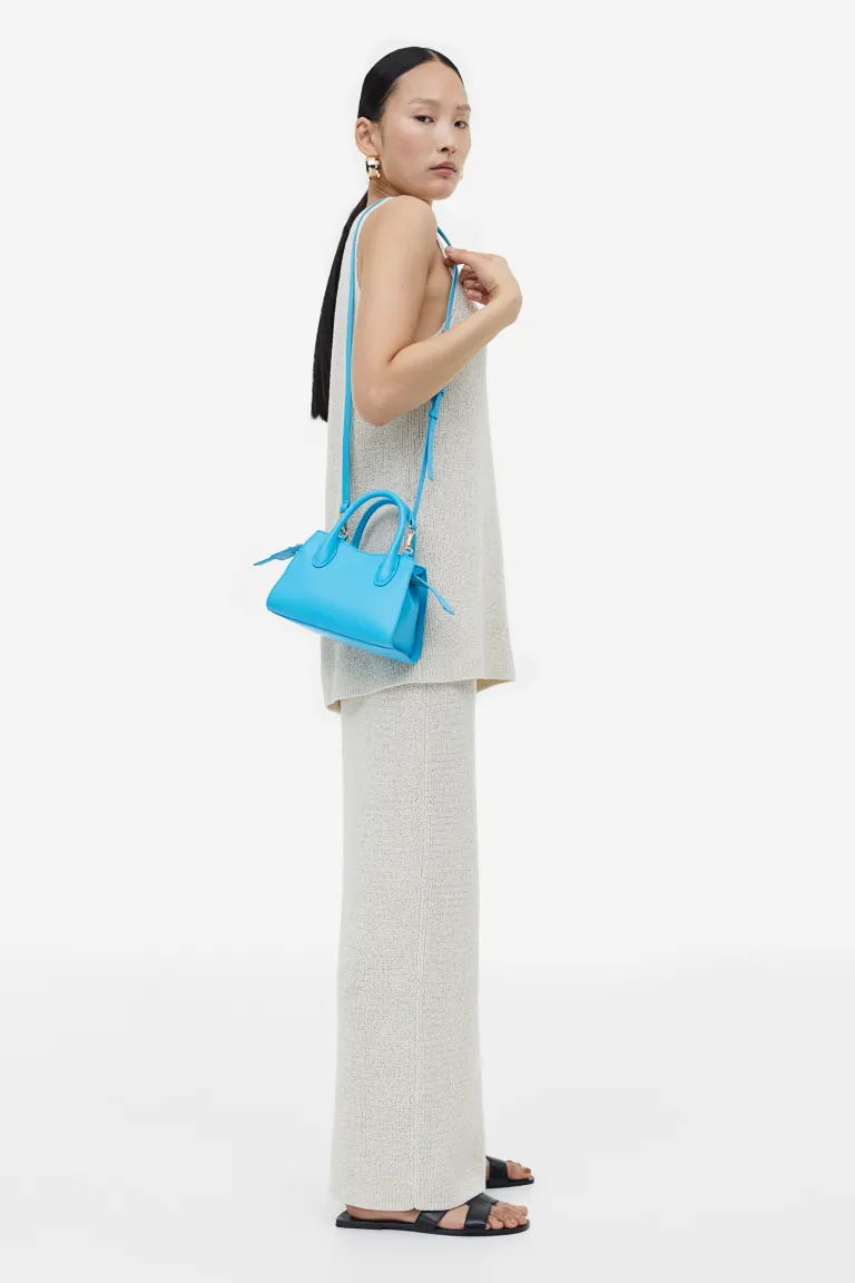 

Мини-сумка на плечо H&M, бирюзовый