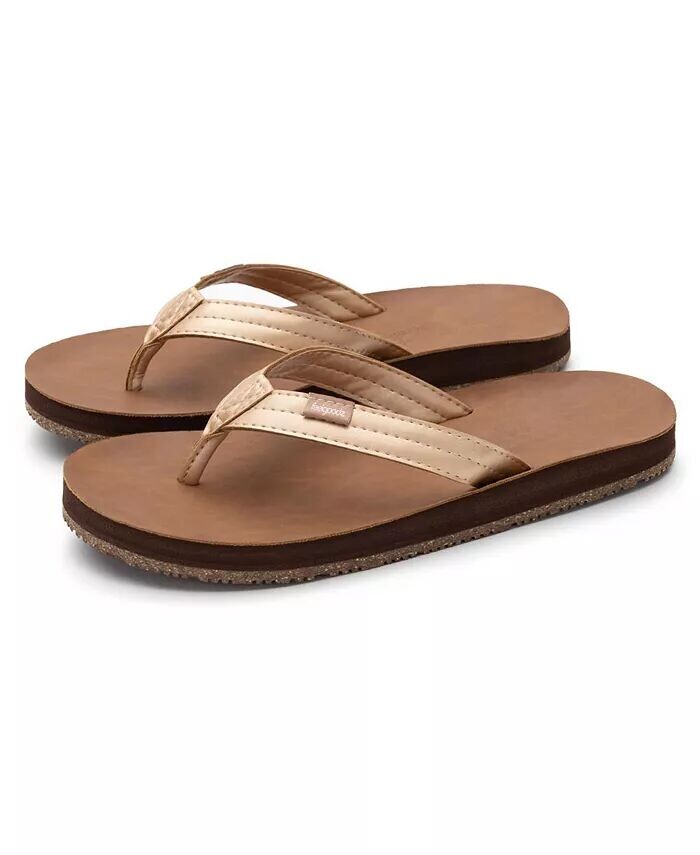 

Женские тонкие сандалии Kinderz из искусственной кожи с ремешками Zensole Feelgoodz, мультиколор