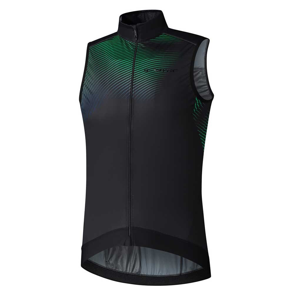

Жилет Shimano S-Phyre Wind Printed, черный