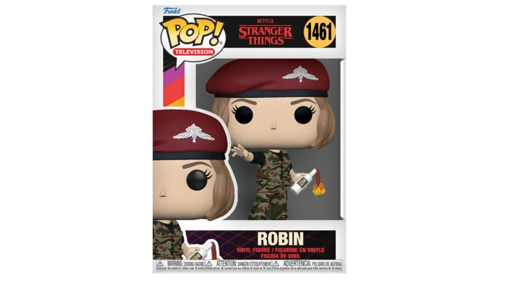 

Funko - Pop! Очень странные дела Охотник Робин с коктейльным винилом