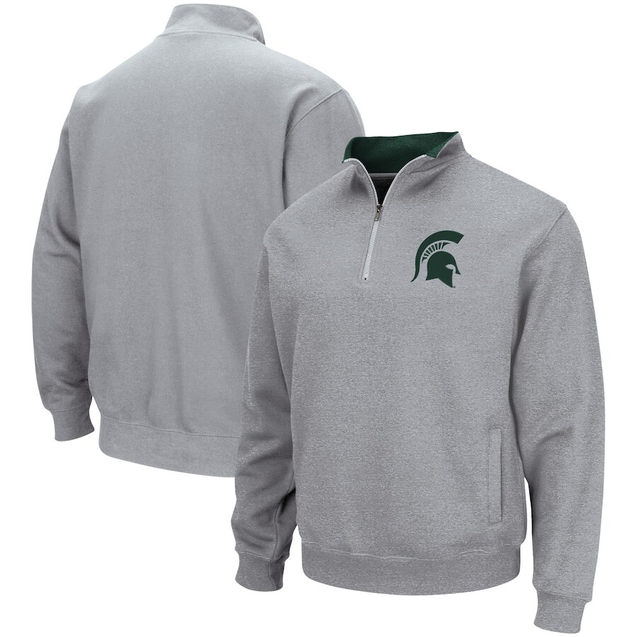 

Куртка Colosseum Michigan State Spartans, серый
