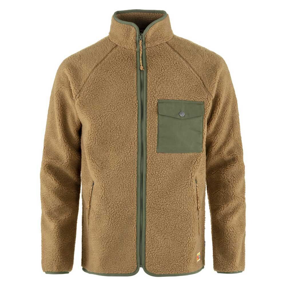 

Толстовка Fjällräven Vardag Pile, коричневый