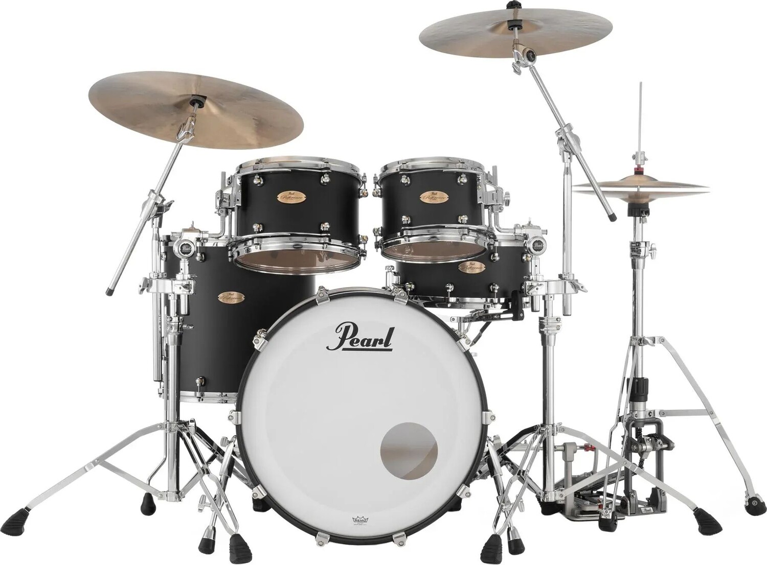 

Набор из 4 предметов Pearl Reference One — матовый черный