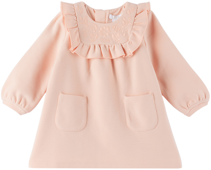 

Платье Baby Pink с рюшами Lt розовый Chloe