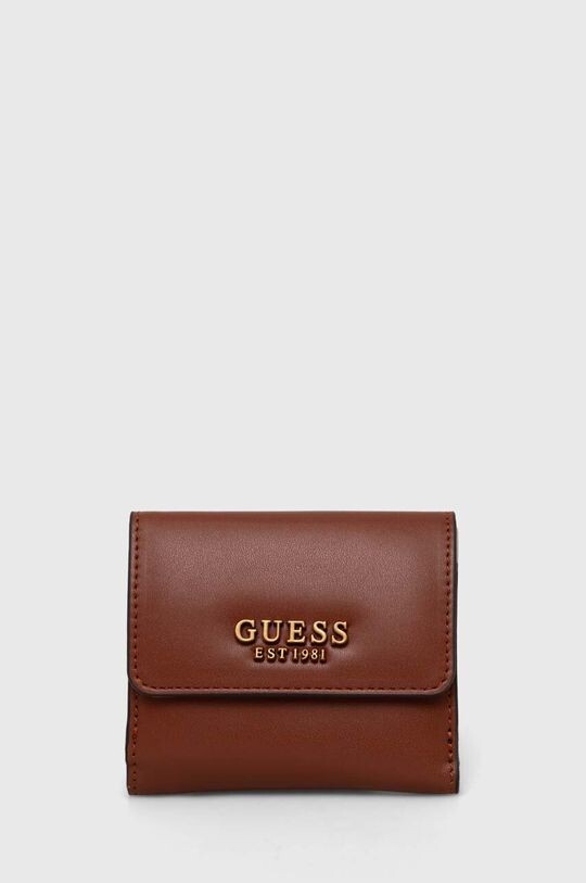 

Угадай кошелек Guess, коричневый