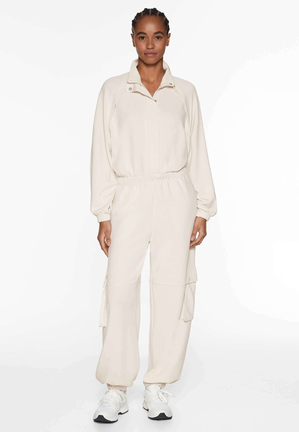 

Комбинезон SOFT TOUCH WITH POCKETS OYSHO, цвет stone