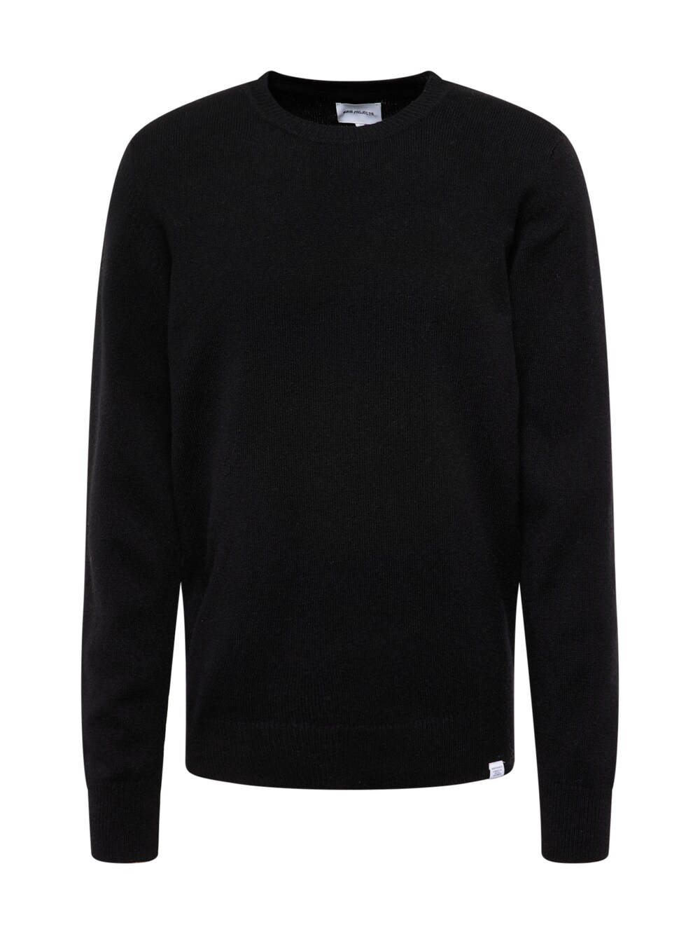 Свитер NORSE PROJECTS Sigfred, черный джемпер norse projects sigfred lambswool knit серый