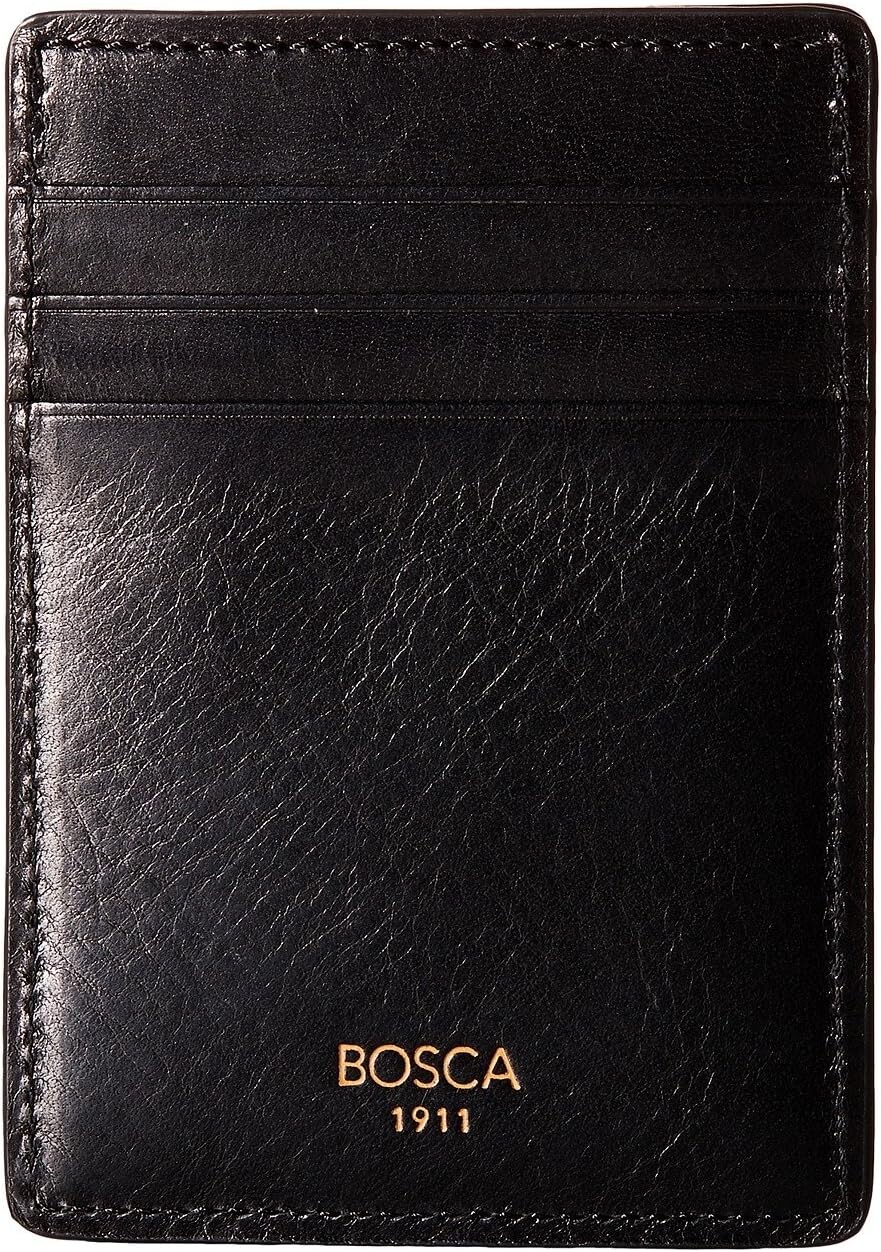 

Коллекция Dolce — кошелек Deluxe с передним карманом Bosca, черный