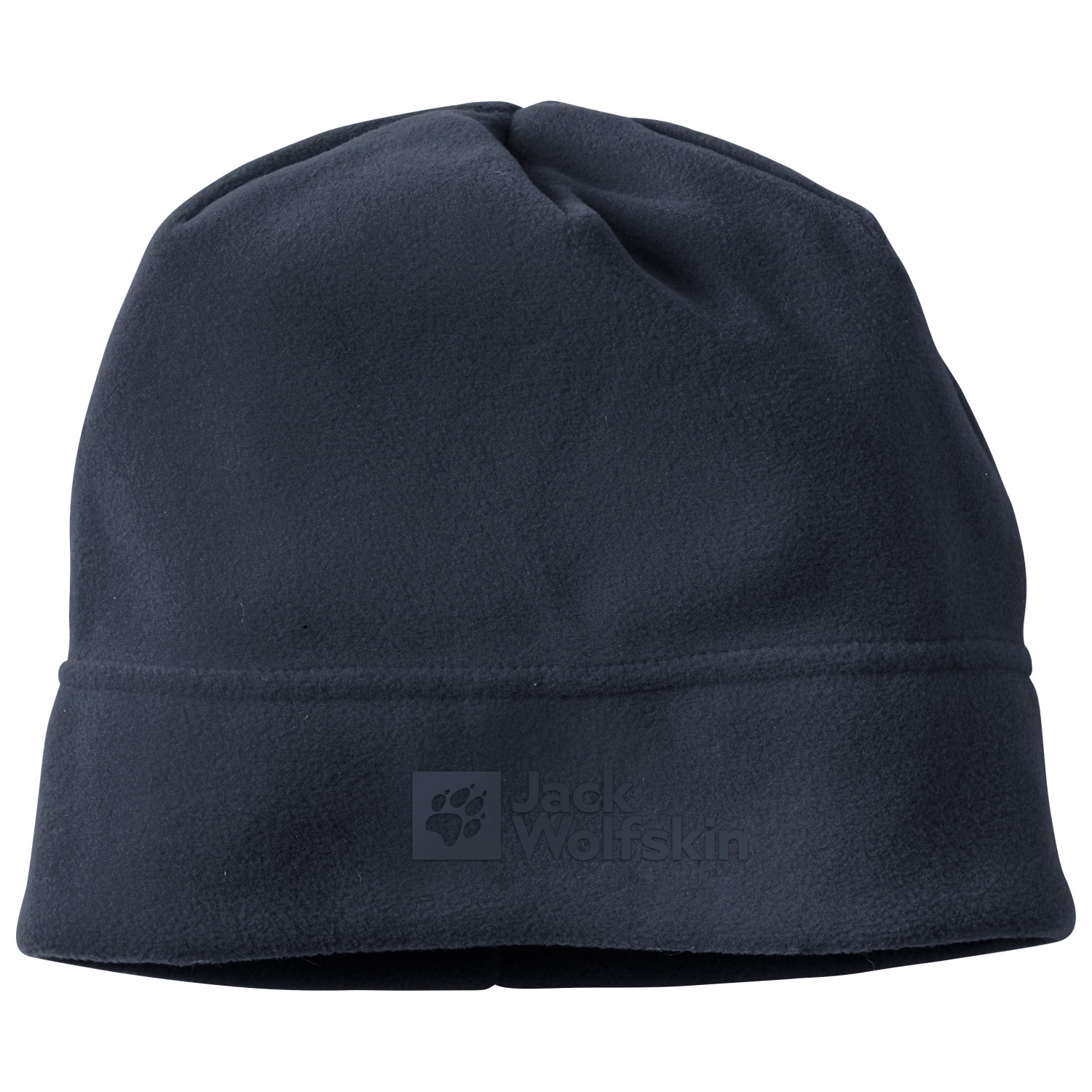 Кепка Jack Wolfskin Real Stuff Beanie, цвет Night Blue зимняя шапка бини для мужчин 2022 вязаная шапка бини с напуском женская и мужская толстая теплая флисовая шапка с подкладкой на шею женская