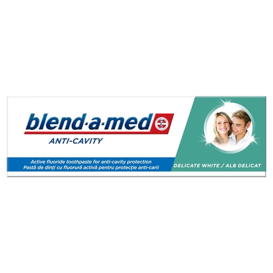 Нежная белая зубная паста Blend-A-Med против кариеса, 75 мл цена и фото