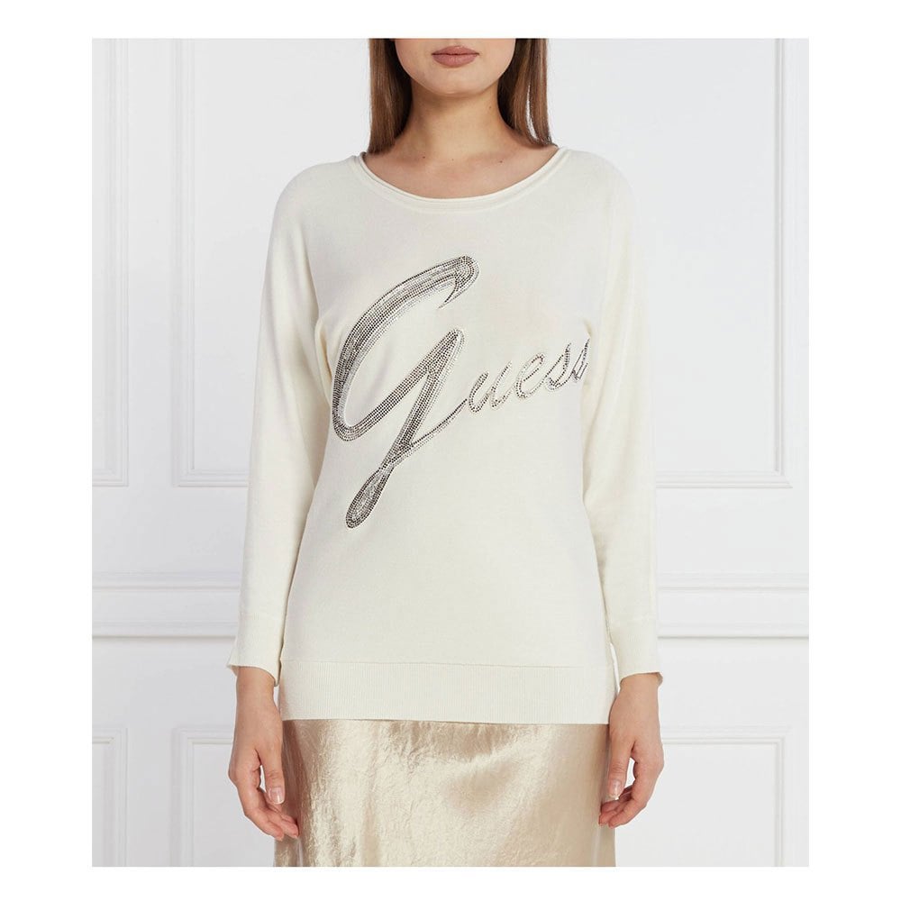 

Свитер Guess W3BR25-Z2NQ2 Round Neck, белый