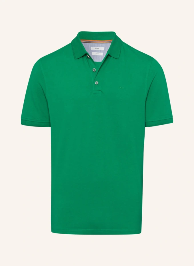 Рубашка-поло из пике style pete Brax, зеленый