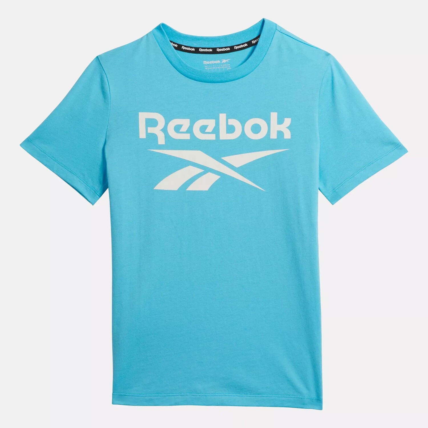 

Футболка ID с большим логотипом Reebok, голубой