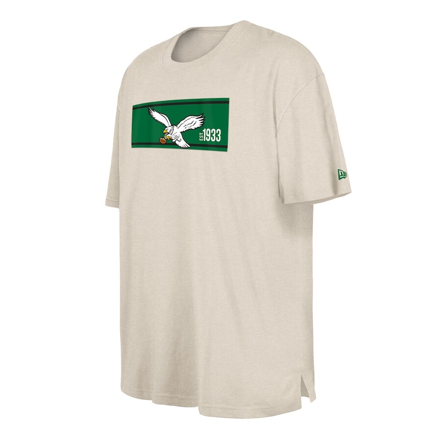 

Футболка с коротким рукавом New Era Philadelphia Eagles, кремовый