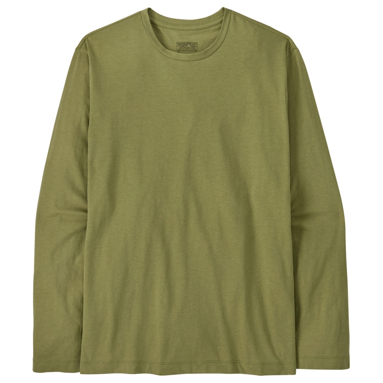 

Лонгслив Patagonia L/S Essential Tee, цвет Buckhorn Green