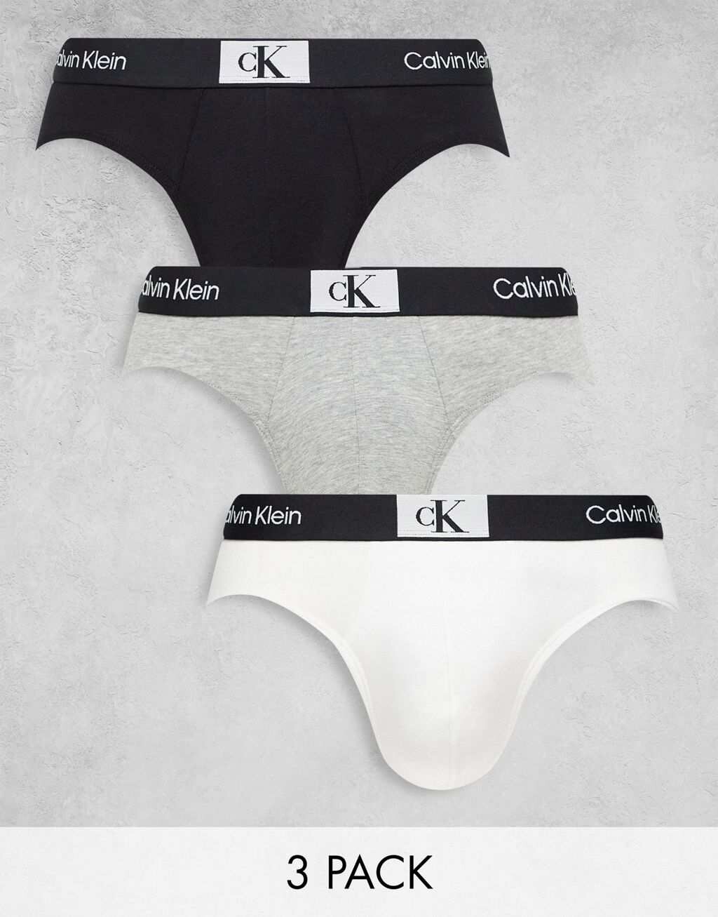 

Разноцветные хлопковые трусы Calvin Klein CK 96 (3 пары)