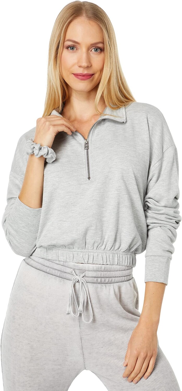 

Толстовка Sawyer 1/2 Zip Splendid, цвет Heather Grey