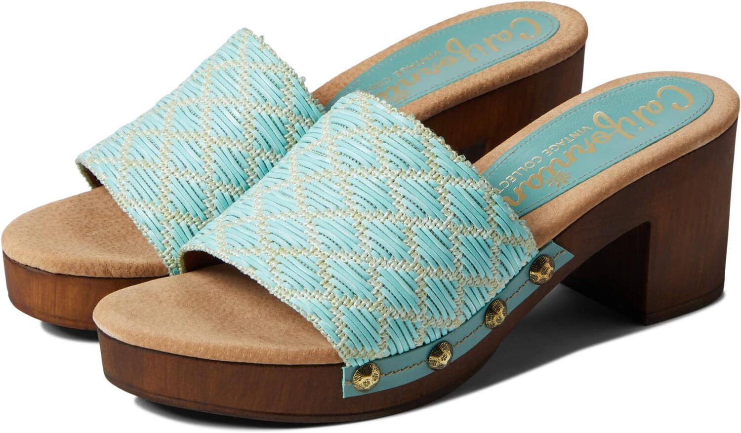 

Босоножки Sienna Californians, цвет Turquoise