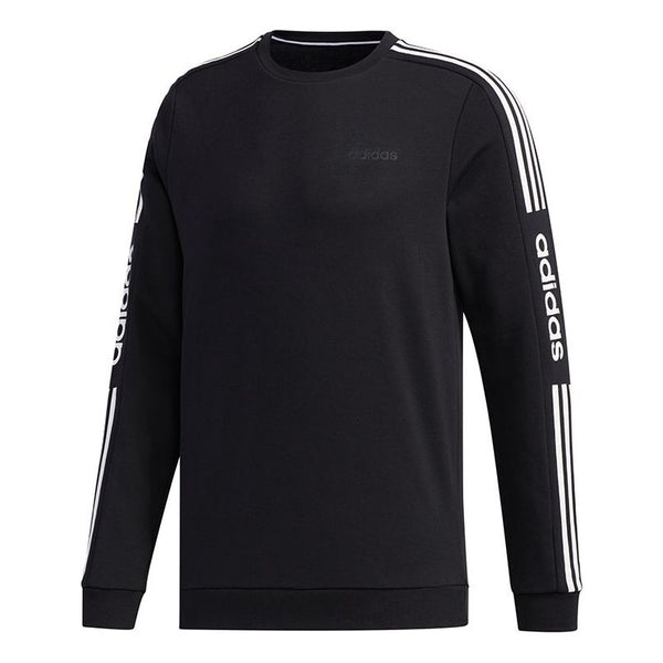 Толстовка adidas neo Essentials 3-Stripes Sweatshirt - Black, черный