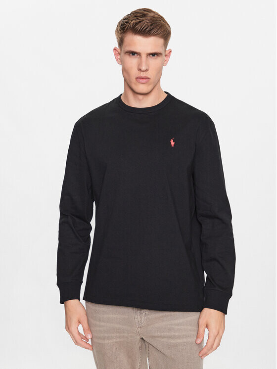 

Классический крой с длинными рукавами Polo Ralph Lauren, черный