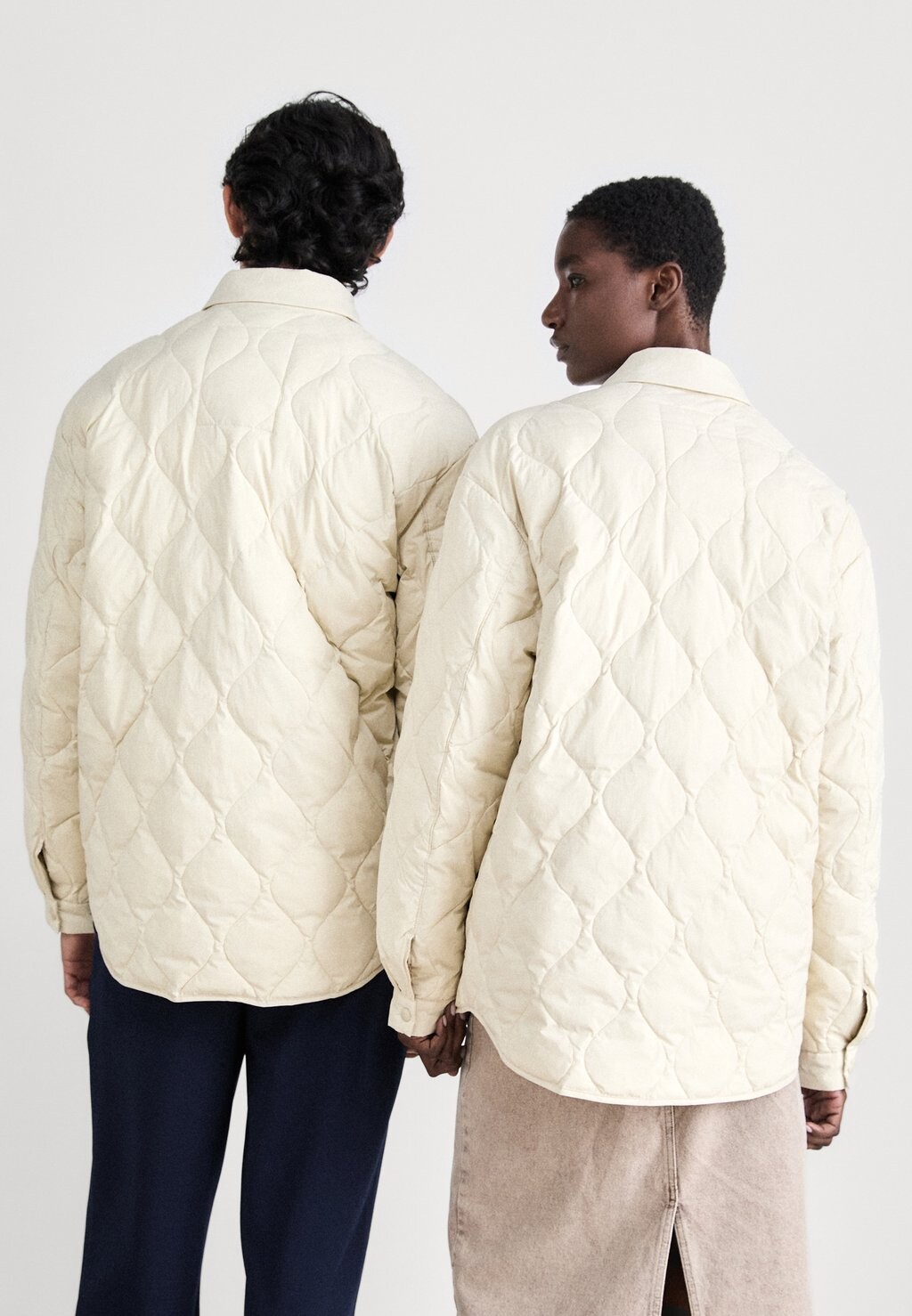 

Пуховик SHACKET UNISEX Tommy Hilfiger, бежевый