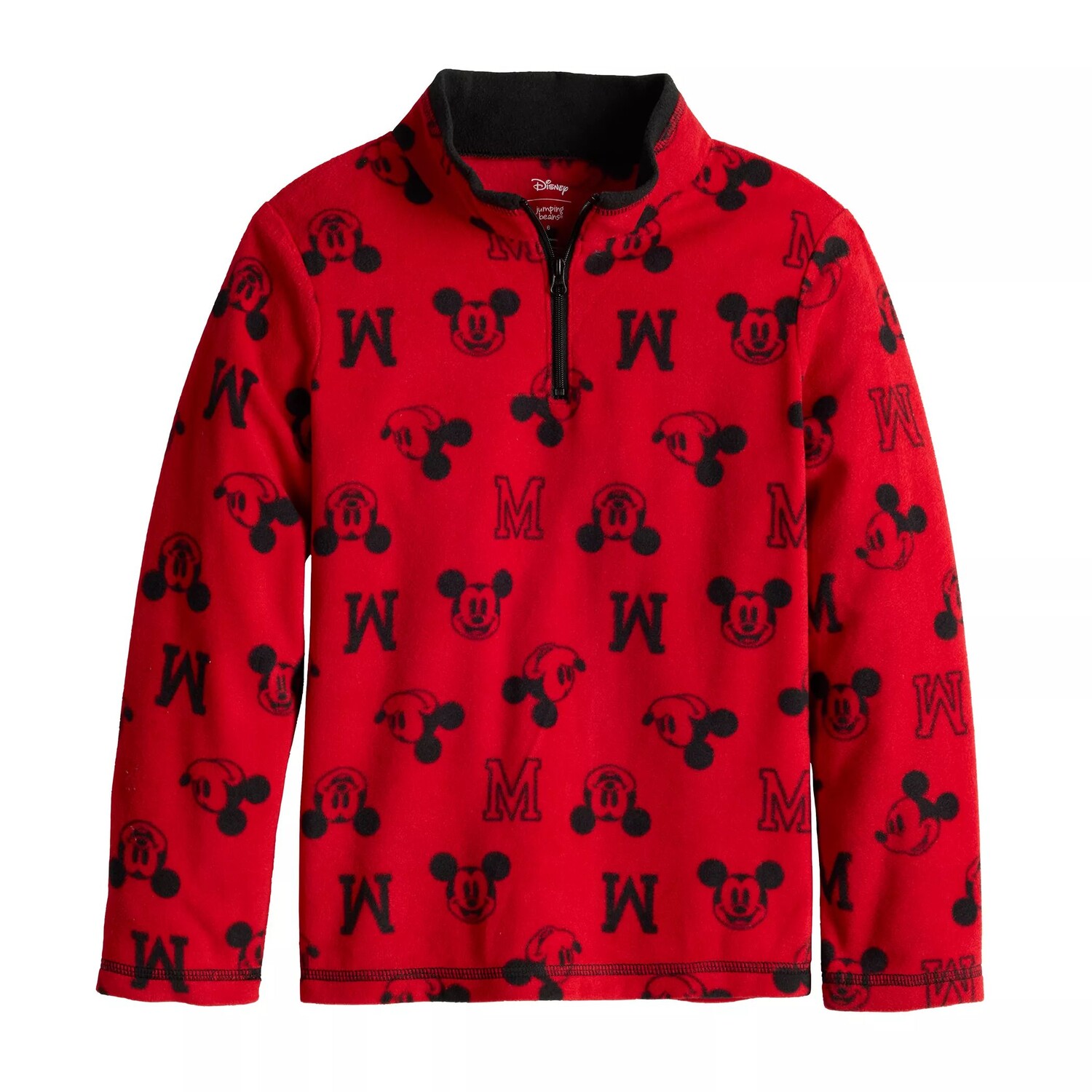 

Микрофлис Jumping Beans Disney Mickey Mouse на молнии для мальчиков 4–12 лет Disney/Jumping Beans