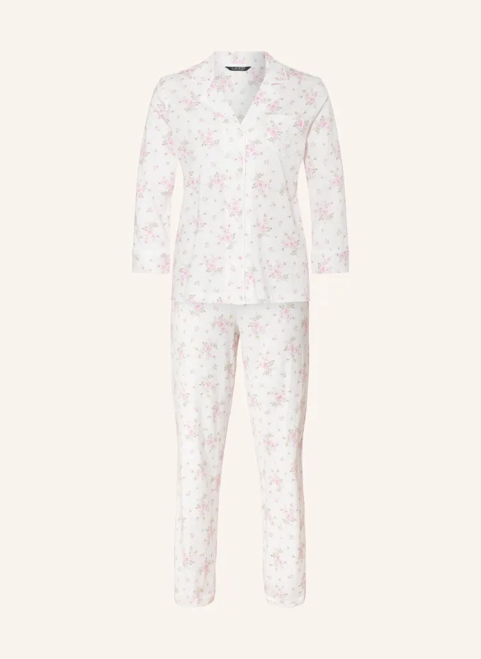 

Пижама с рукавами 3/4 Lauren Ralph Lauren, зеленый