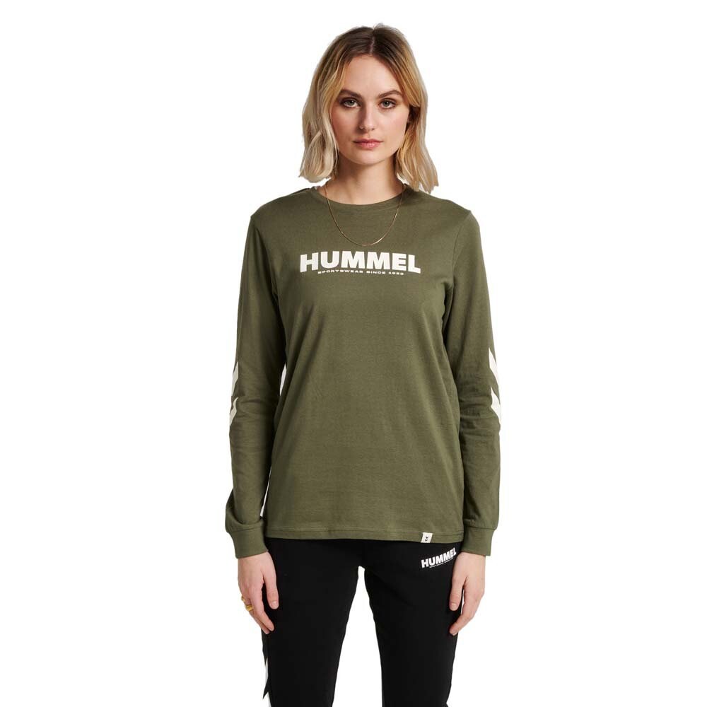 

Футболка с длинным рукавом Hummel Legacy, зеленый