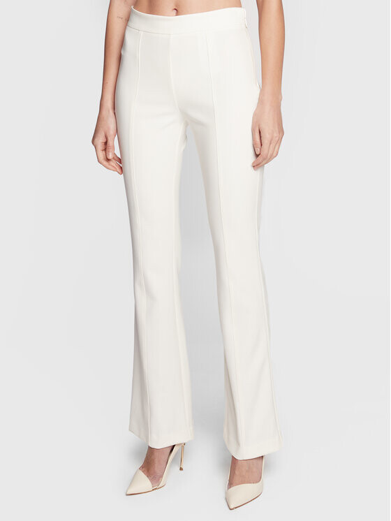 

Расклешенные брюки из ткани Marciano Guess, экрю