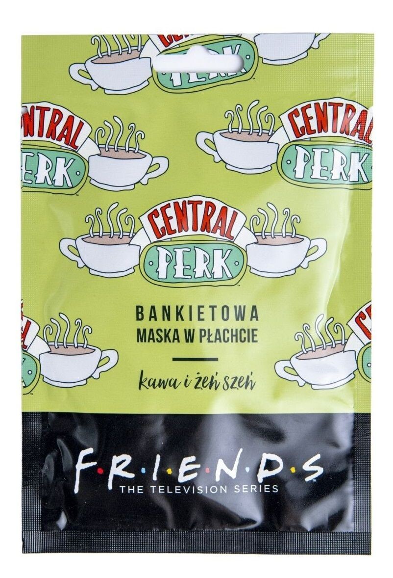 

Friends Kawa i Żeń-Szeń тканевая маска для лица, 17 ml