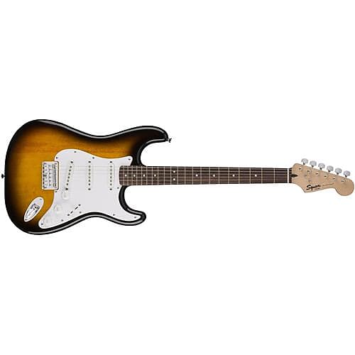 Электрогитара Squier Bullet Stratocaster SSS Electric Guitar, Indian Laurel Fingerboard, Brown Sunburst электрогитара squier bullet stratocaster with tremolo brown sunburst
