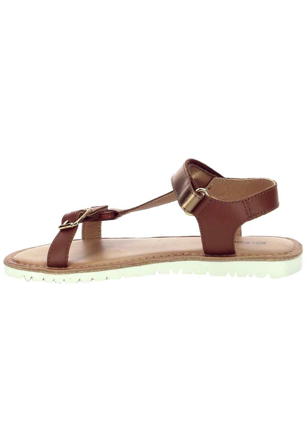 

Сандалии с ремешком Kickers, цвет camel
