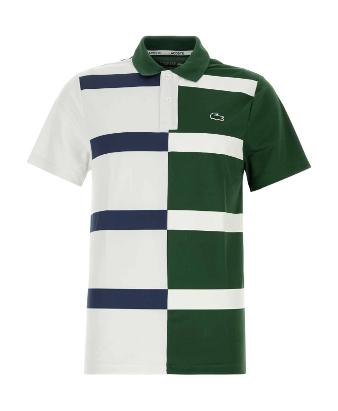 

Яркая рубашка поло Lacoste, мультиколор