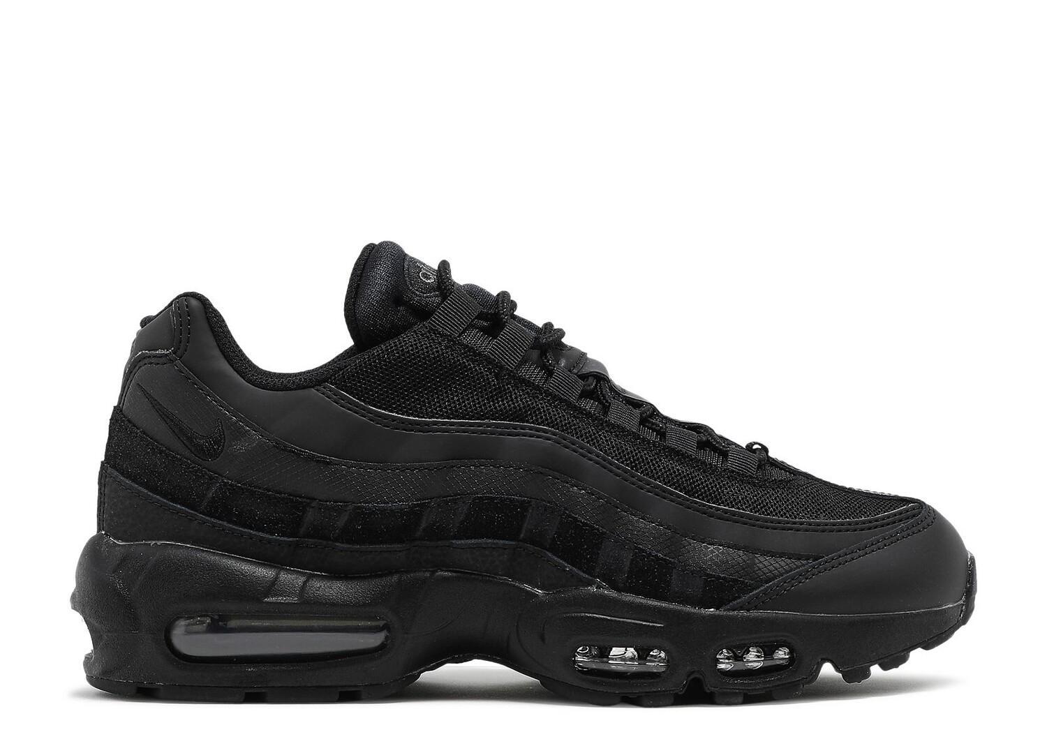 

Кроссовки Nike Air Max 95 Essential 'Triple Black', черный