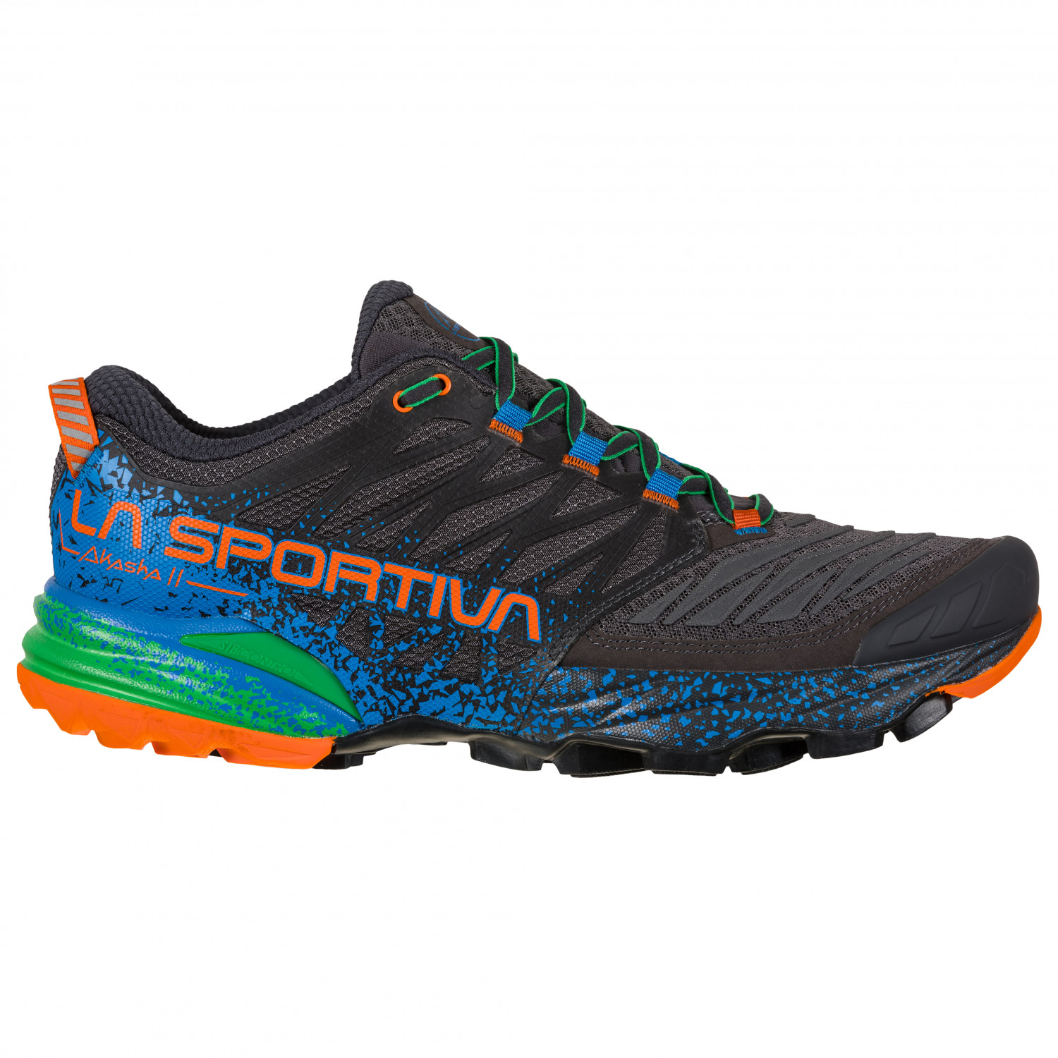 Кроссовки для бега по пересеченной местности La Sportiva Akasha II, цвет Carbon/Flame кроссовки la sportiva akasha ii
