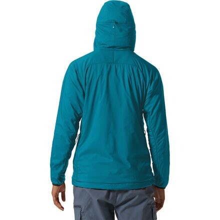 

Теплая куртка Kor Airshell - женская Mountain Hardwear, цвет Teton Blue